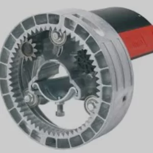 Комплект двигател и електроника за охранителна ролетна щора вал ф60 до 200 кг.